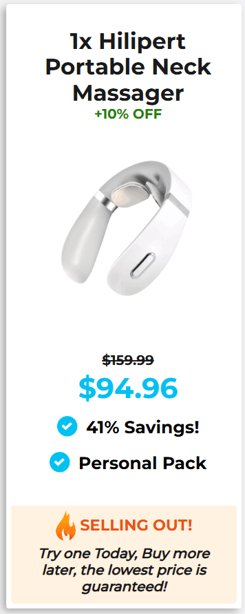 Neck Massager Hilipert 12